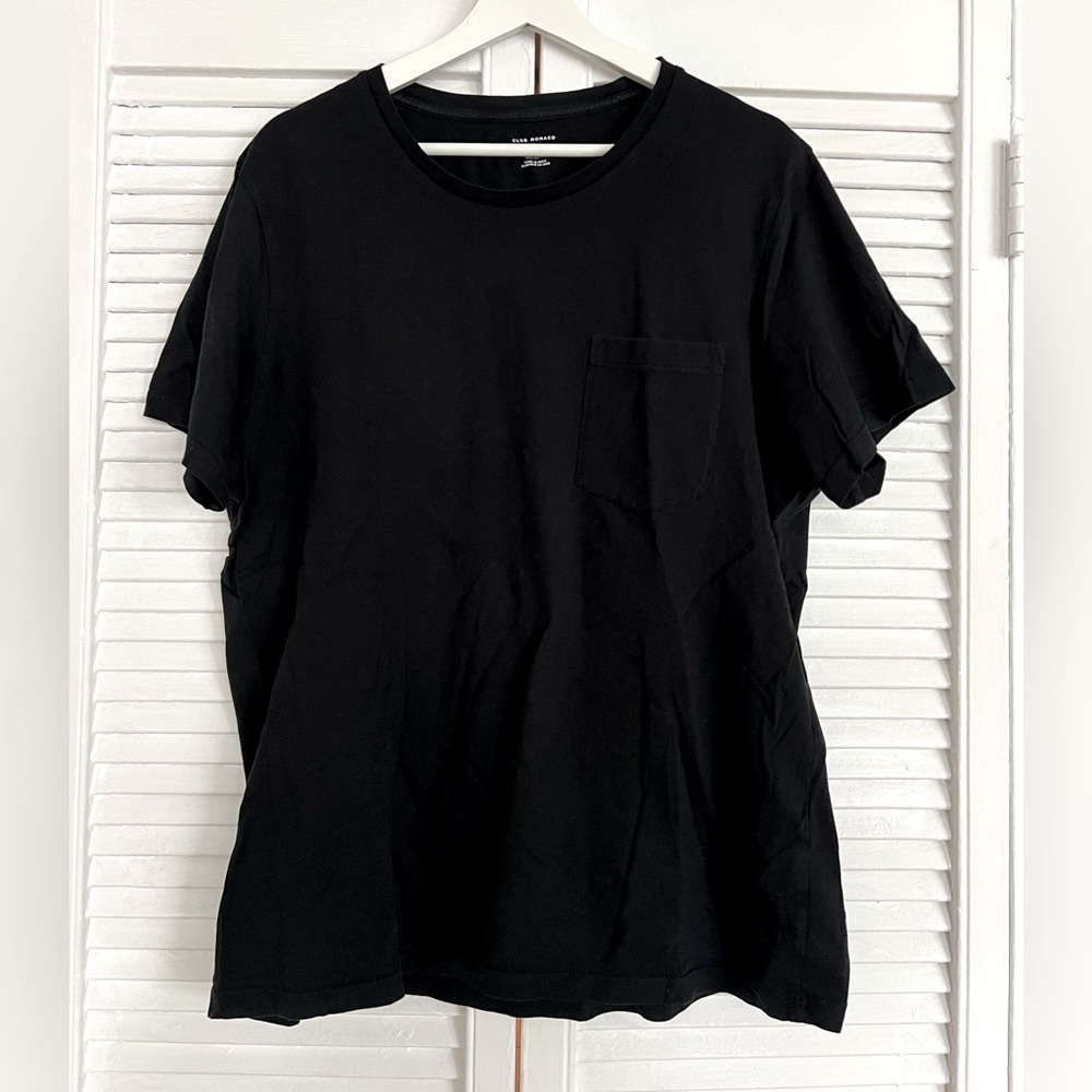 Club Monaco - Williams Pocket Tee (Black)